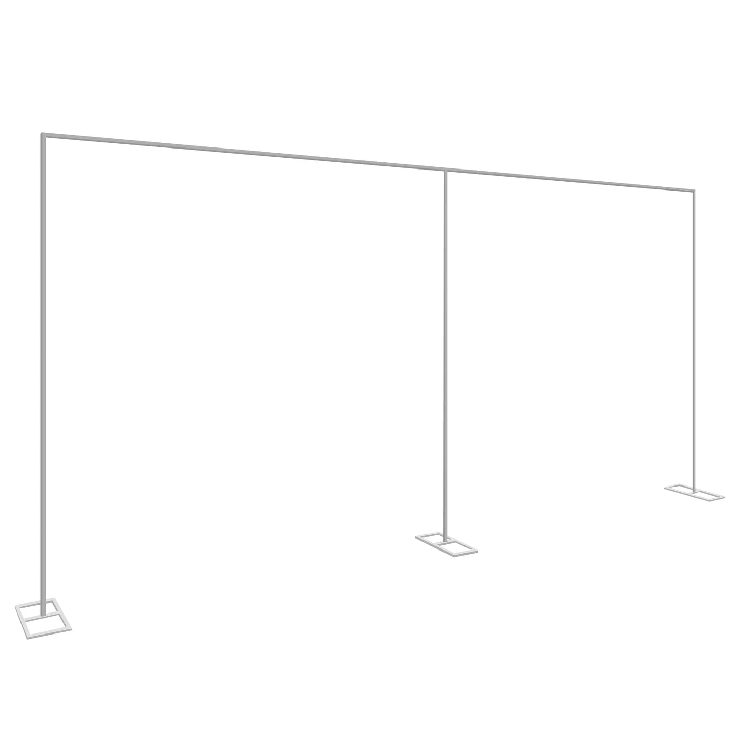 Heavy Duty Wedding Backdrop Stand Square Metal Arch Frame Kit