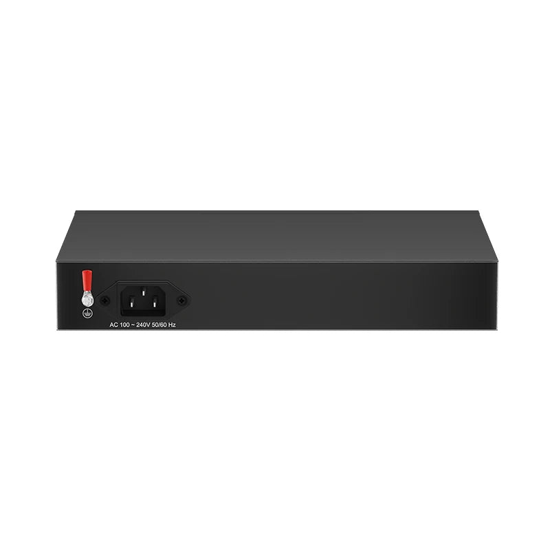 KeepLiNK Ten Port Gigabit PoE Ethernet Switch With Eight PoE Ports And Two Uplinks 120W Budget