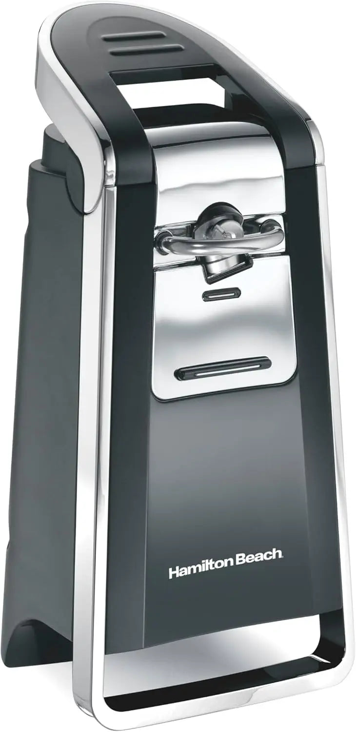 Hamilton Beach Smooth Touch Can Opener With Push Down Lever For One Handed Operation And Smooth Edge Lids