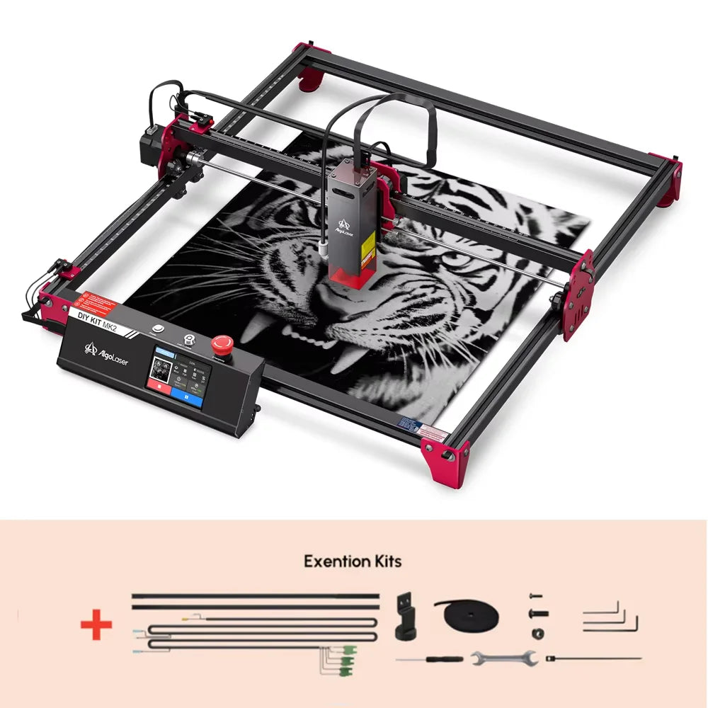 AlgoLaser DIYKIT MK2 CNC Laser Cutter Engraver