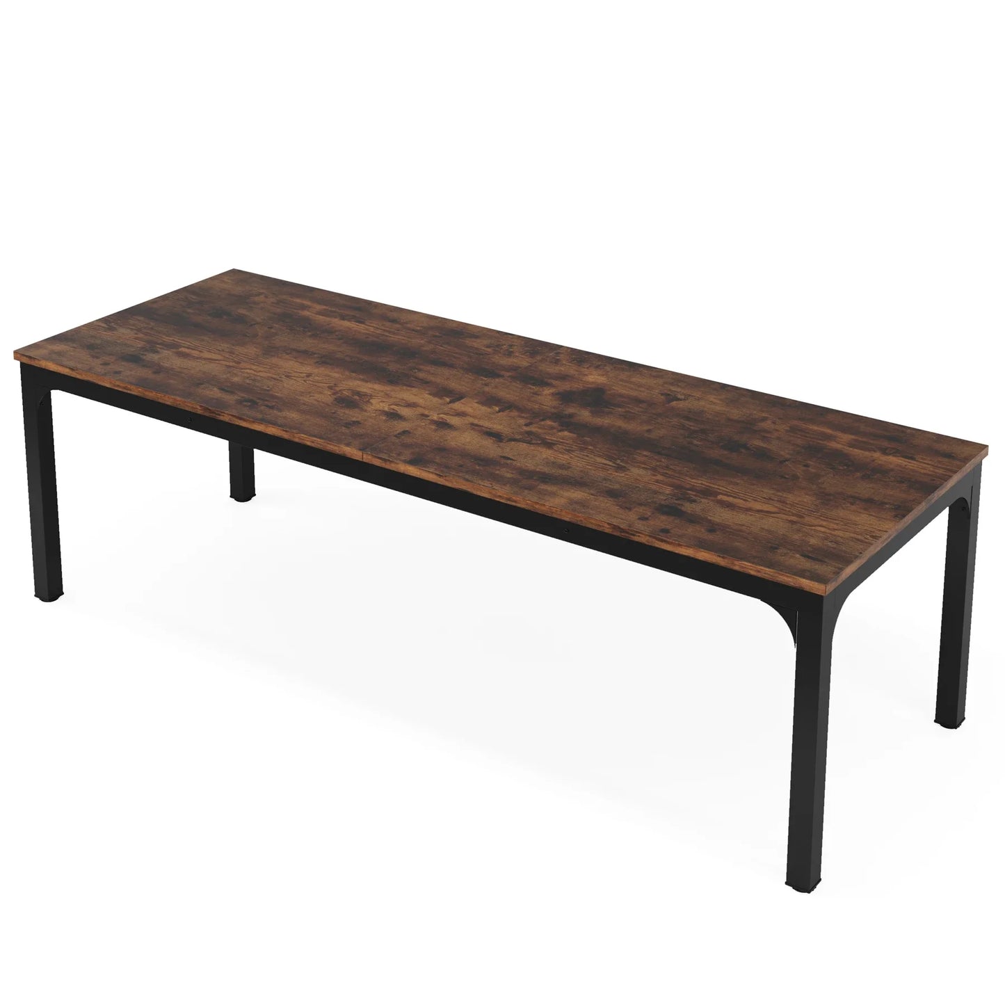 Tribesigns Double Long Computer Desk For Home Office Two Person Setup With Durable MDF Top And Heavy Duty Iron Legs