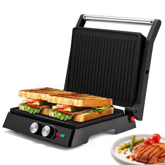 Suslas Electric Panini Press Grill Three In One Waffle Maker