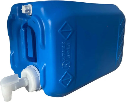 Portable 5 Gallon BPA Free Water Jug With Spigot For Outdoor Travel Camping