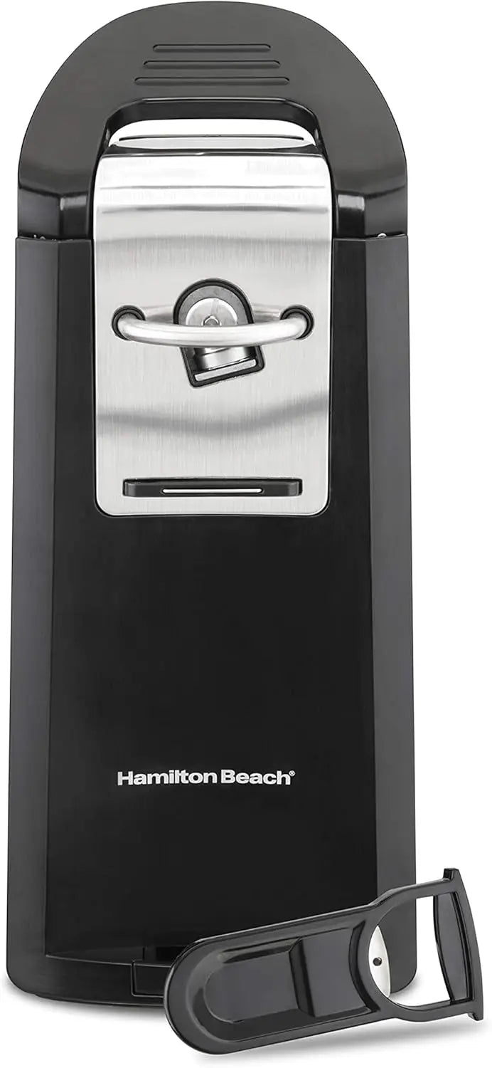 Hamilton Beach Smooth Touch Can Opener With Push Down Lever For One Handed Operation And Smooth Edge Lids