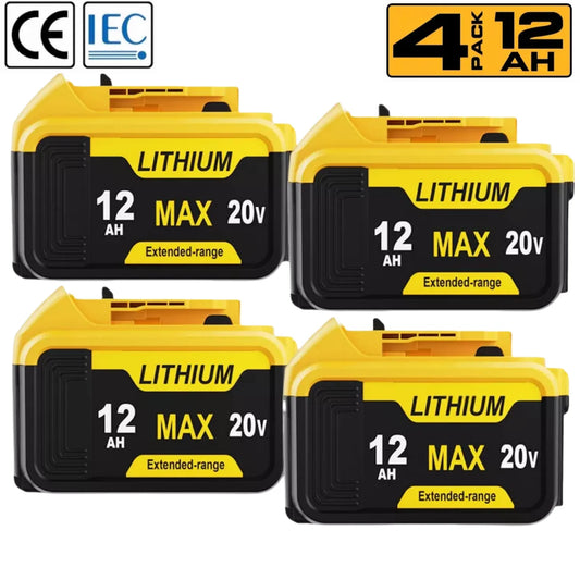 Blawhi 12Ah Replacement Battery For DeWalt 20V Max Tools