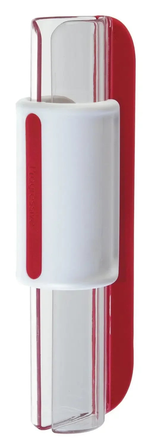 Compact Tomato Grape Cherry Slicer With 201 Stainless Steel Blade And Concealed Safety Tube For Easy Halves