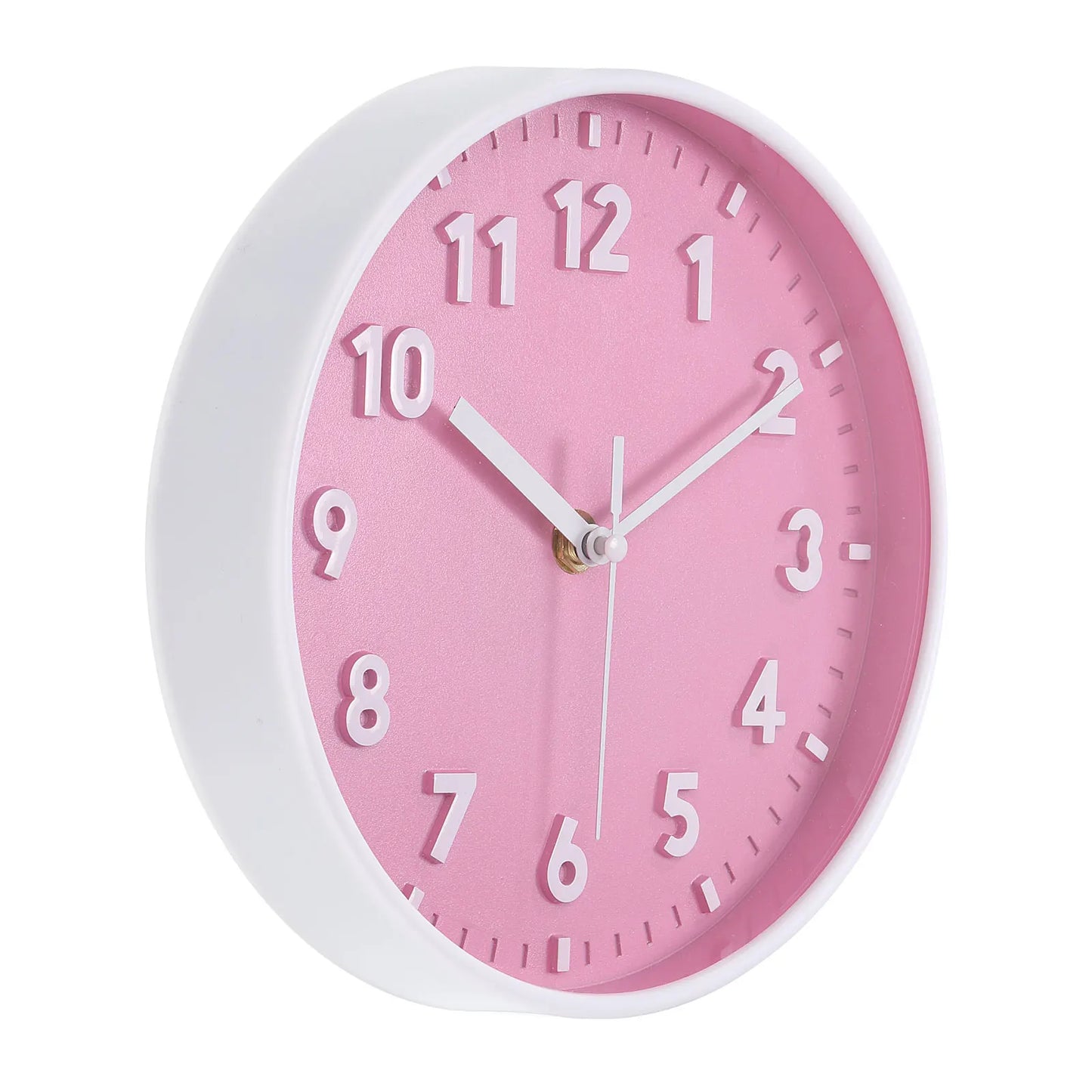 UXCELL Silent NonTicking Round Wall Clock Quartz BatteryOperated OfficeDesk Online