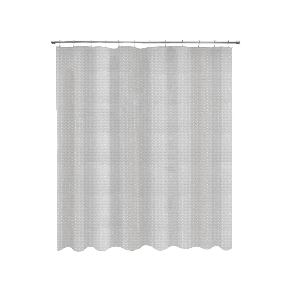 Geometric Pattern PEVA Waterproof Shower Curtain Liner Eco Friendly Machinewashable