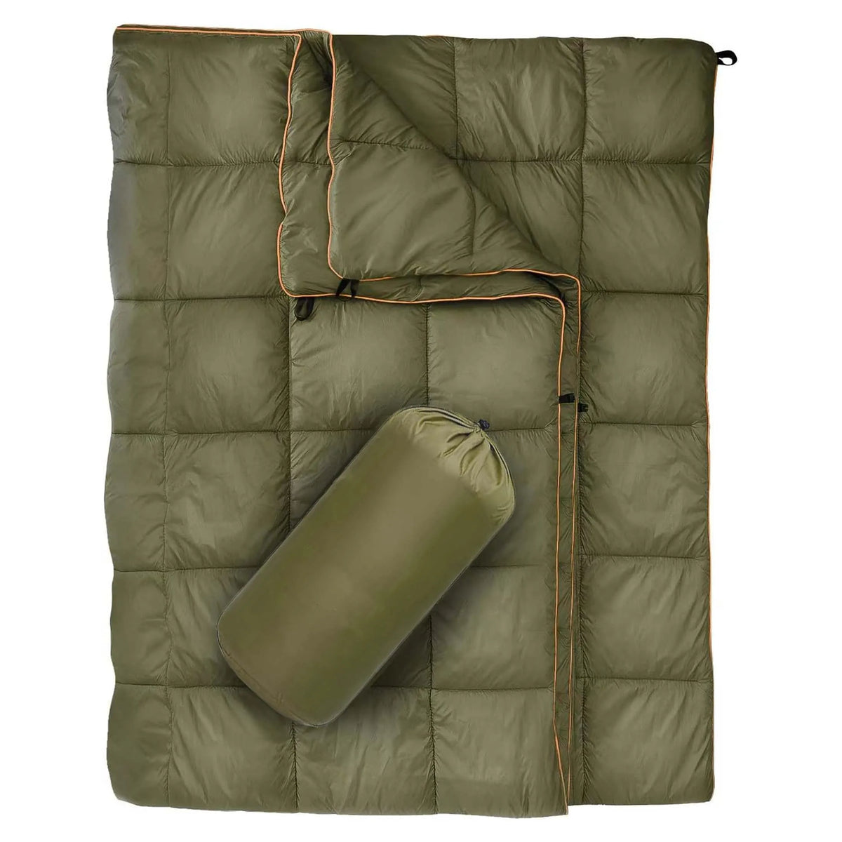 Lightweight Outdoor Puffy Camping Blanket for Hiking and Travel