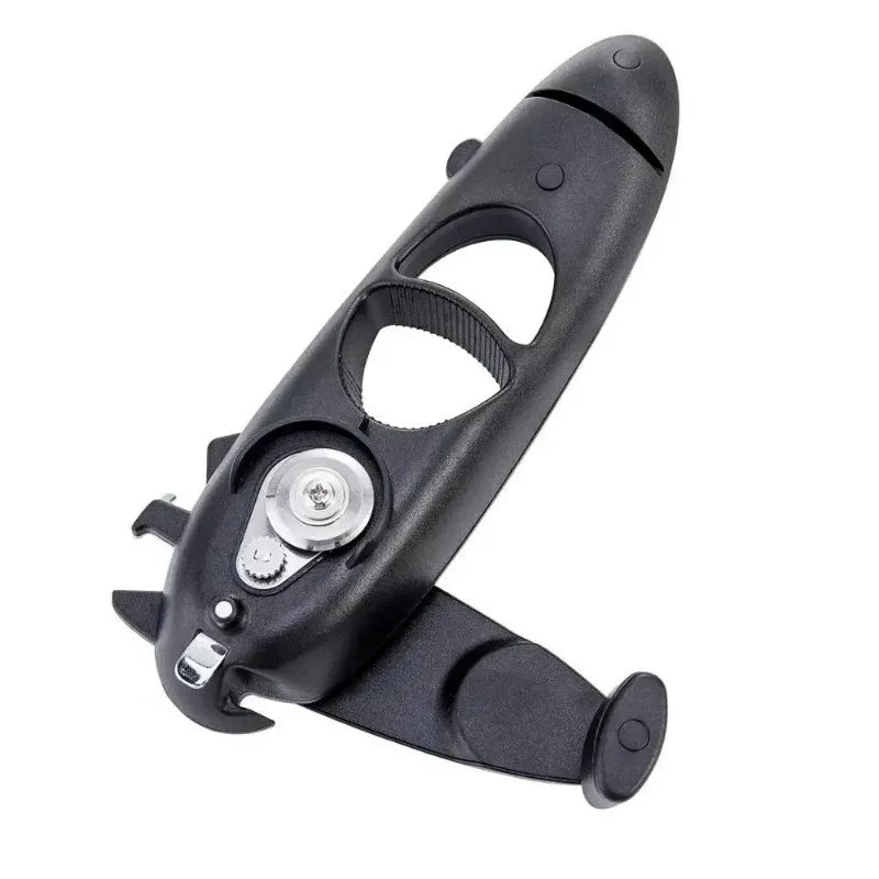 8 In 1 Can Opener Heavy Duty Stainless Steel Multi Tool for Cans Bottles Snack Bags Kitchen Gadget