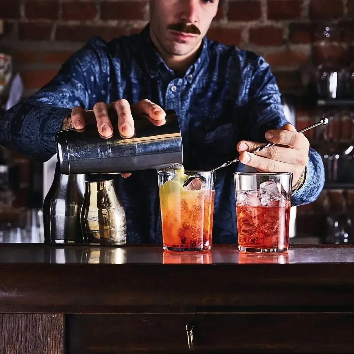 Bodega Collection Glassware Set For Water And Cocktails