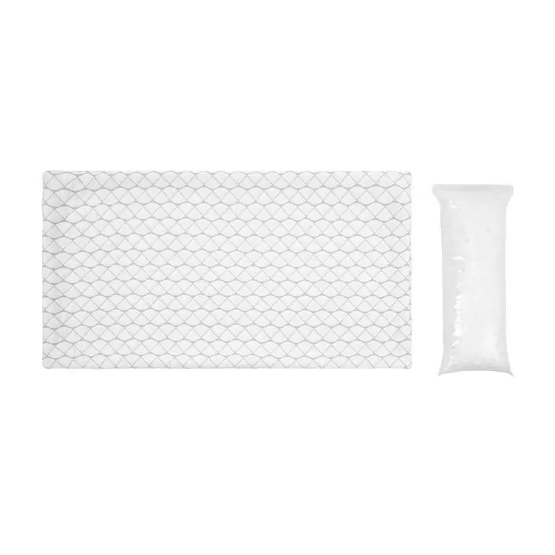 King Size Adjustable Memory Foam Pillow With Natural Fiber Pillowcase