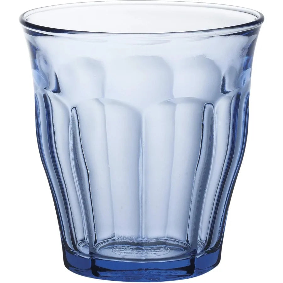 Elegant Coastal Glasses Set Of 6 Made In France For Coastal Dining And Entertaining By The Sea