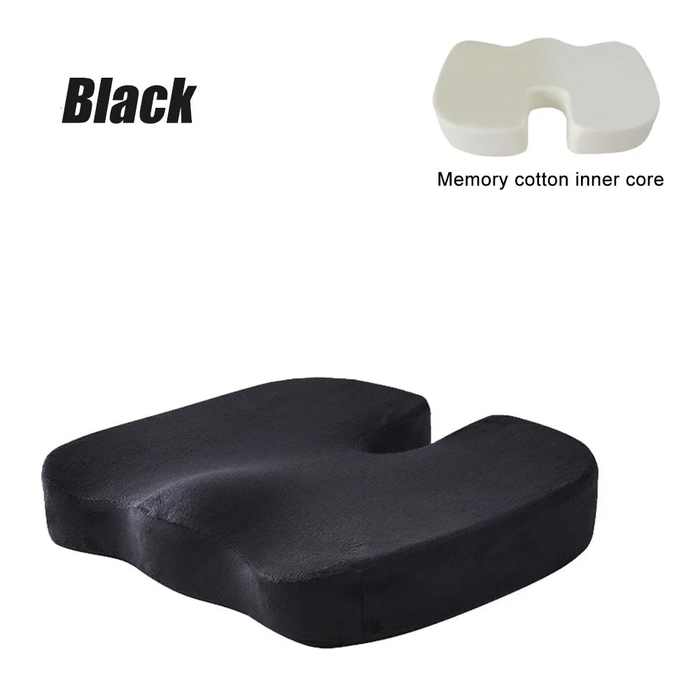 Memory Foam U Shaped Travel Seat Cushion for Adult Hip Support