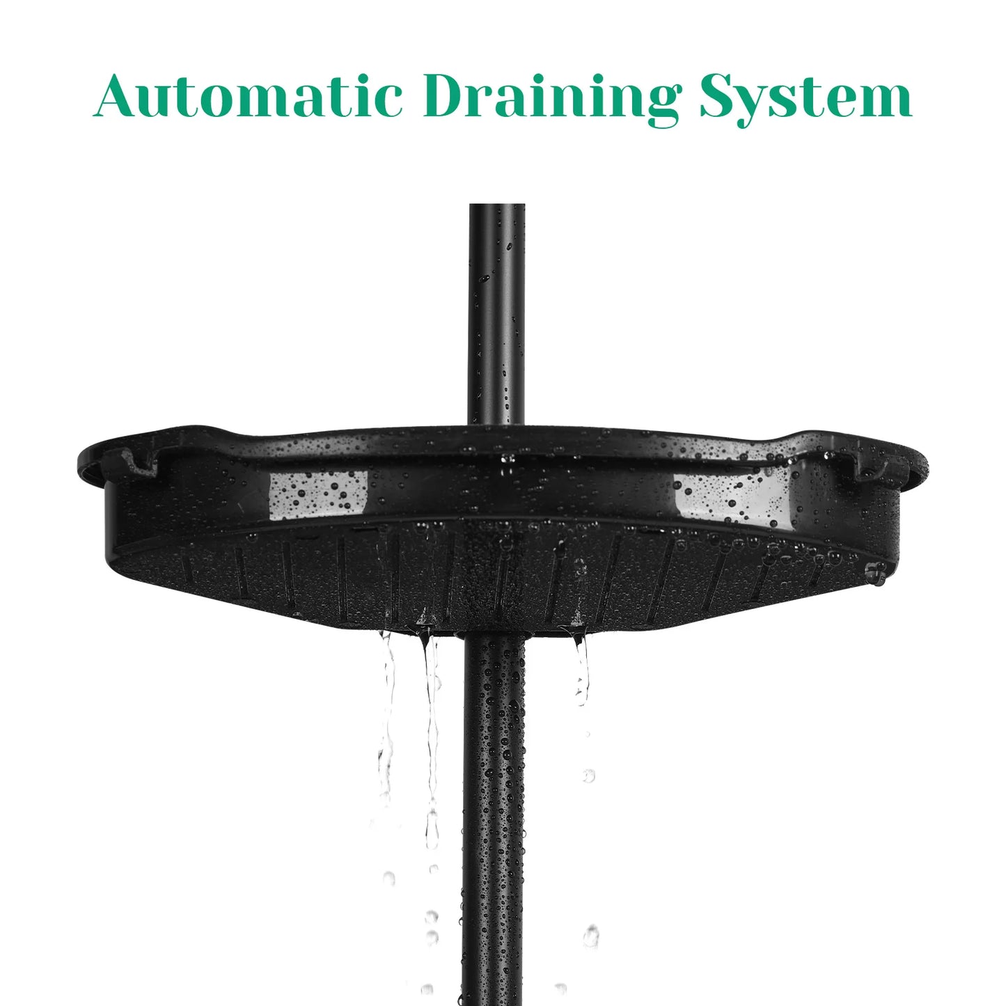 4-Layer Telescopic Corner Storage Rack Bathroom Shampoo and Shower Gel Storage Rack for Bathroom Shower Organizer