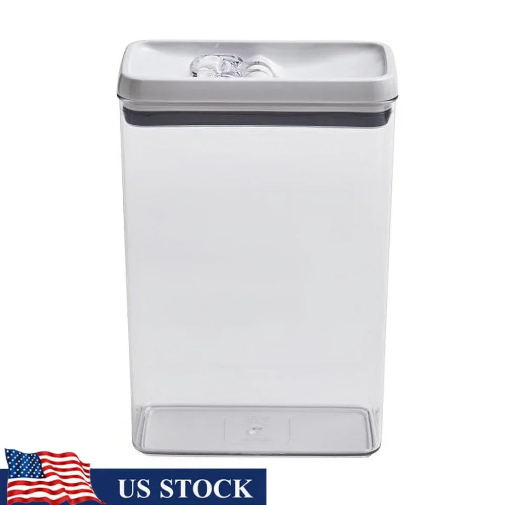 Airtight Clear Food Storage Container With Flip Tite Lid Rectangular Kitchen BPA Free