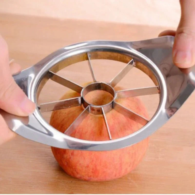 Stainless Steel Apple Cutter Divider and Multipurpose Kitchen Tool for Slicing and Coring
