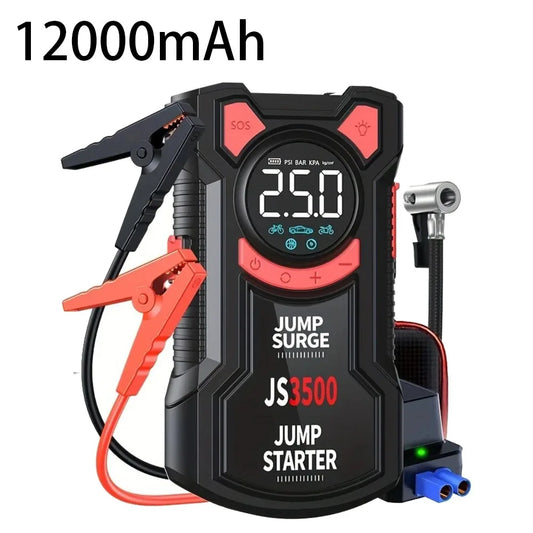 Paivioroku 5-in-1 Jump Starter With Digital Air Pump And 3000A Peak Current