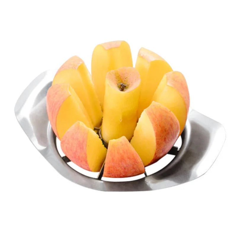 Stainless Steel Apple Cutter Divider and Multipurpose Kitchen Tool for Slicing and Coring