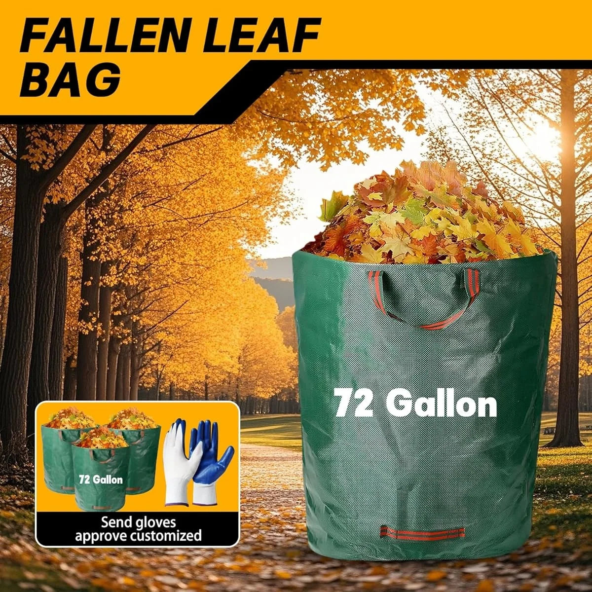 Foldable Garbage Bags For Compact Garage And Tool Shed Space Saving Yard Waste Solution