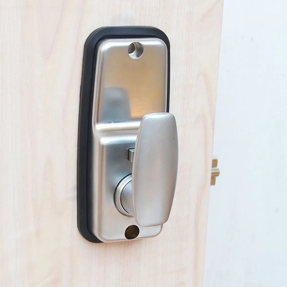 Mechanical Door Lock With Keypad Password Access For Secure Keyless Entry And Access Control