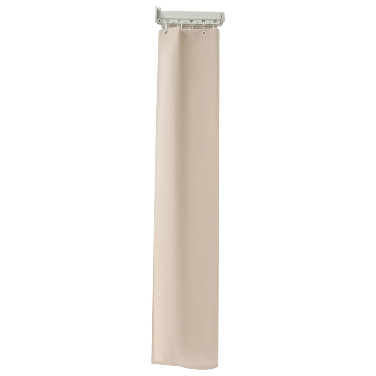 No Drill Folding Shower Curtain Rod, Adjustable Wall Mount Set