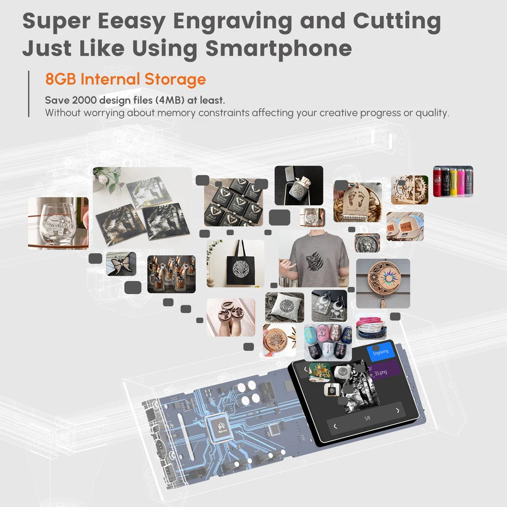 AlgoLaser DIYKIT MK2 CNC Laser Cutter Engraver