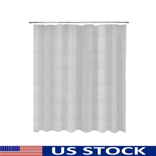 Geometric Pattern PEVA Waterproof Shower Curtain Liner Eco Friendly Machinewashable