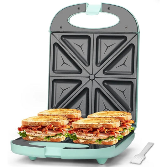 MDNG Bakers Friend Panini Grill Press Electric Breakfast Sandwich Maker With Indicator Light