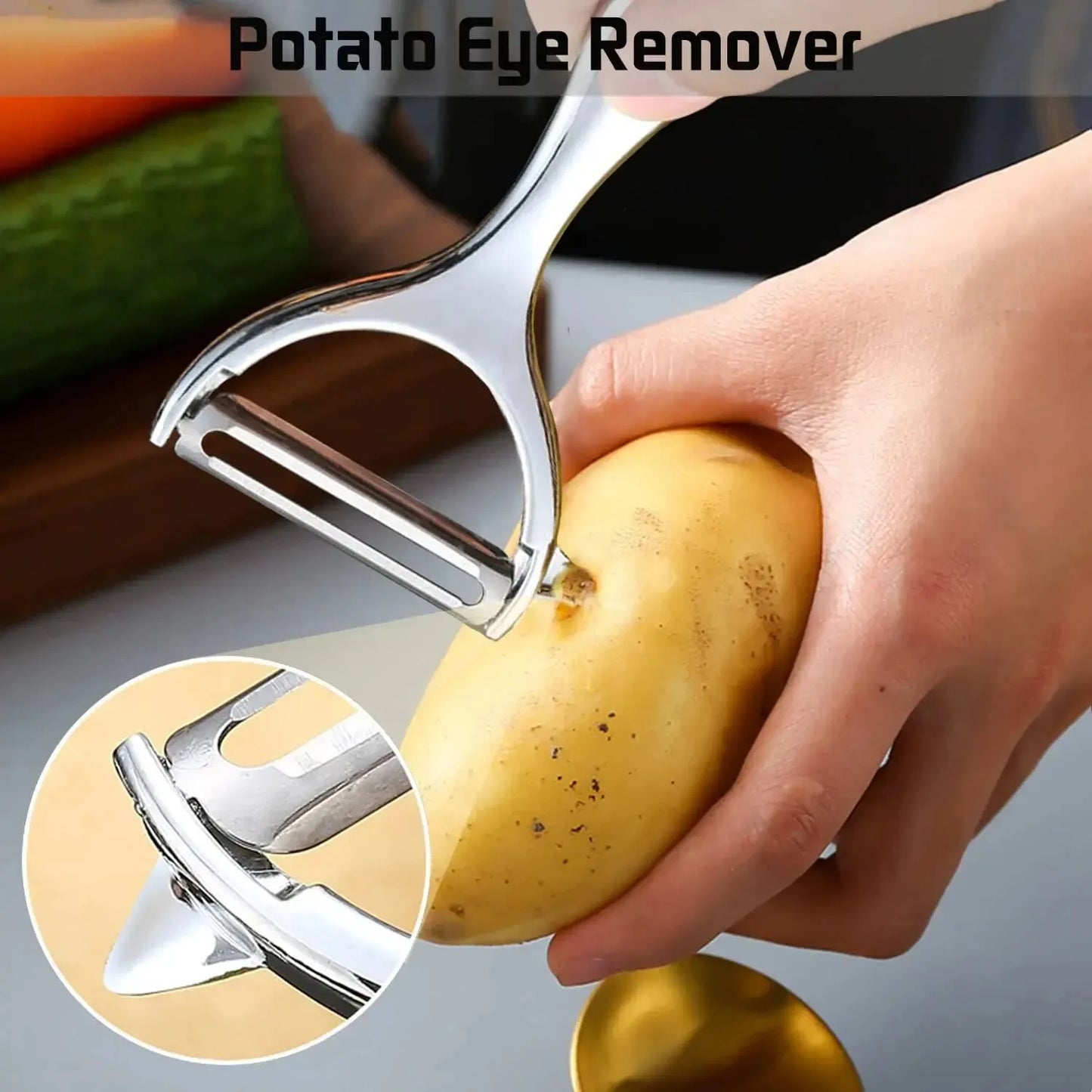 Stainless Steel Vegetable Peeler And Multi Function Grater Tool