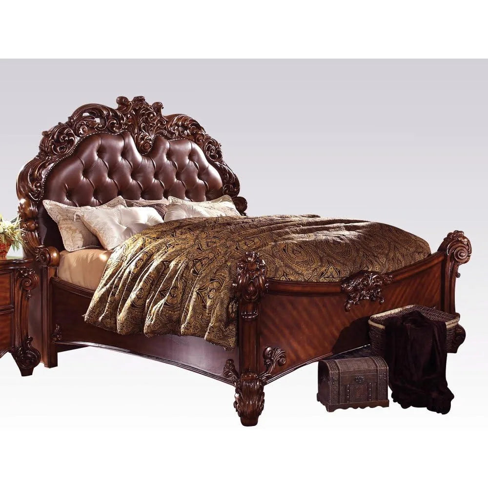 XMSJ Vendome Bedroom Set FourPiece NightstandDresserMirror Timeless Handcrafted Luxury Collection
