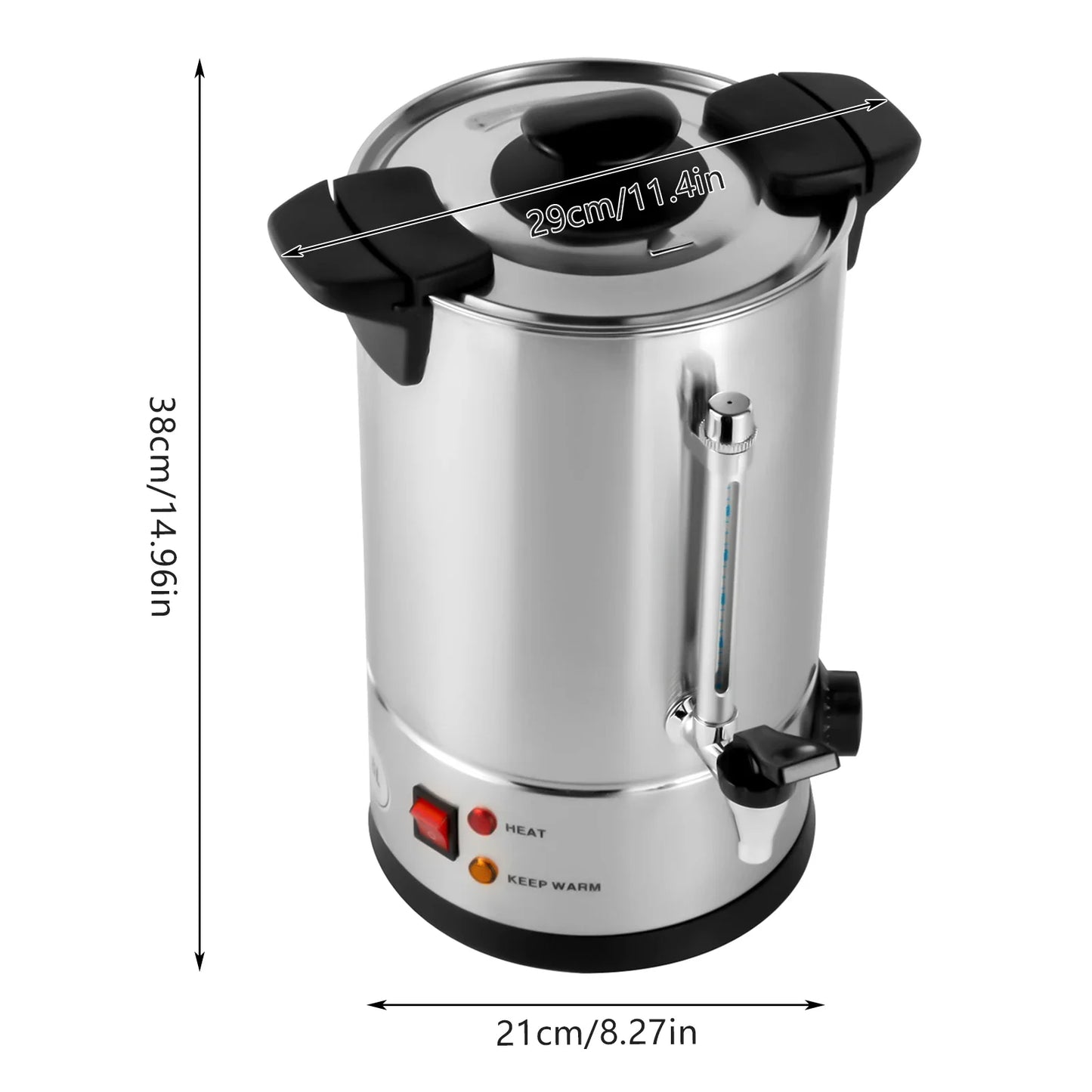 Commercial Stainless Steel Beverage Dispenser For Coffee And Tea