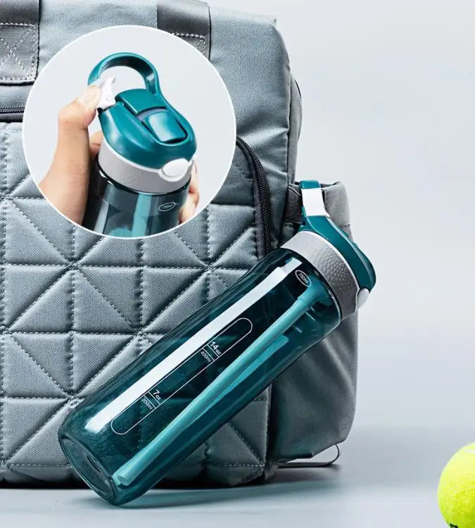 Tritan Water Bottle With Straw Eco Friendly Gym Shaker Bottle For Outdoor Fitness 750 Ml Or 1000 Ml