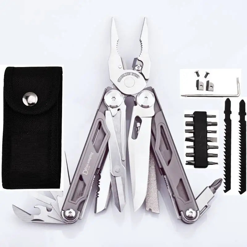 Daicamping DL30 Multifunctional Tool Set Stainless Steel EDC Survival Gear With Pliers