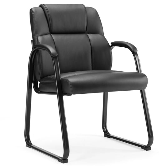 JHK Ergonomic Office Chair With Padded Backrest And Armrests For All Day Comfort