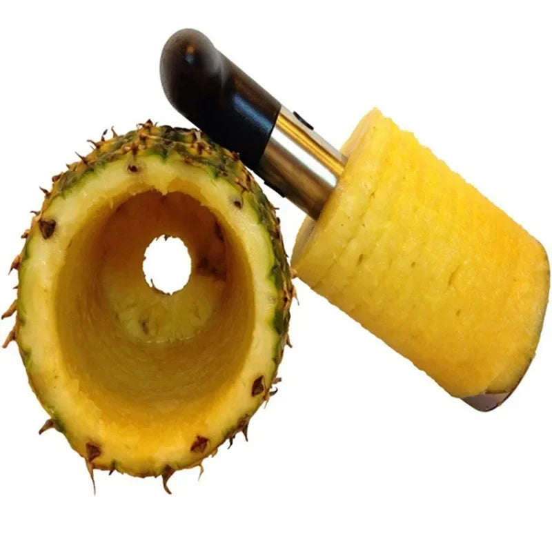 Pineapple Slicer Peeler Cutter Parer Knife Stainless Steel All in One Kitchen Tool