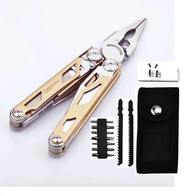 Daicamping DL30 Multifunctional Tool Set Stainless Steel EDC Survival Gear With Pliers