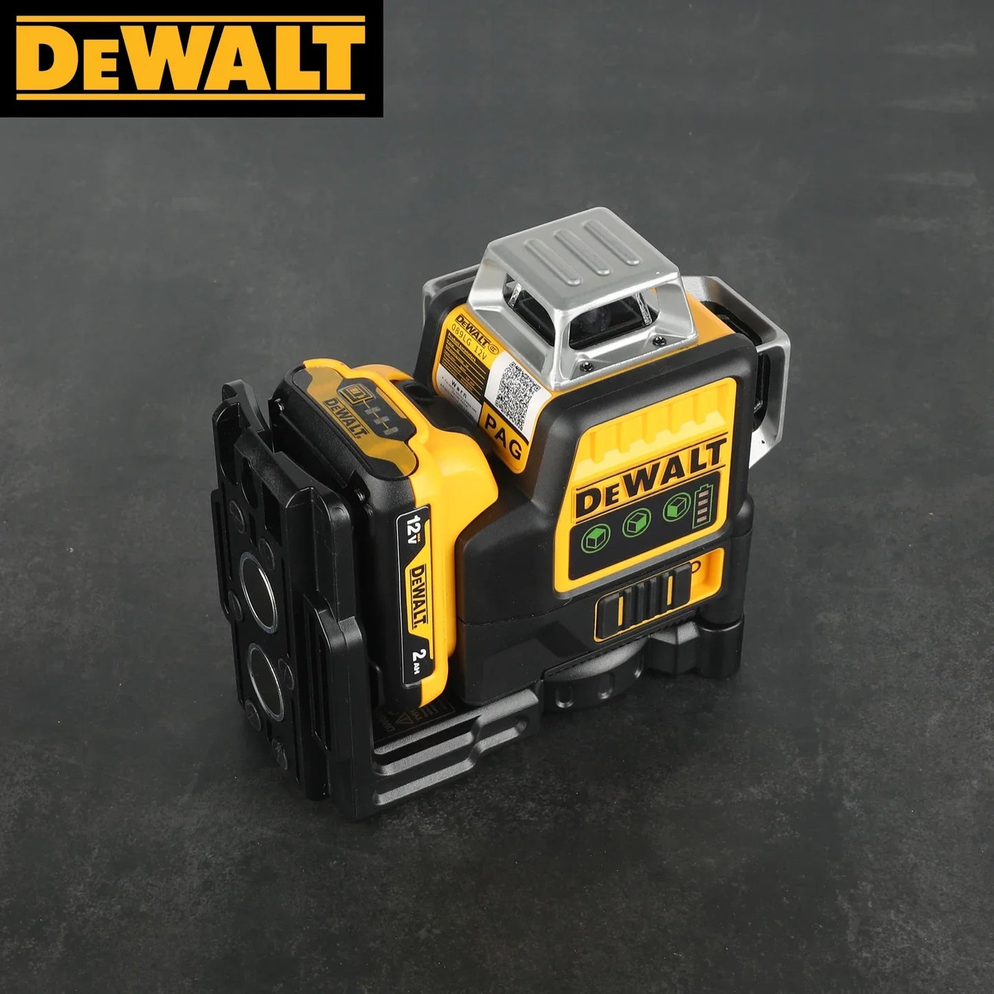 DEWALT DW089LG 12LineMeasurement 360Degree LaserLevelIndustrialGradeConstruction
