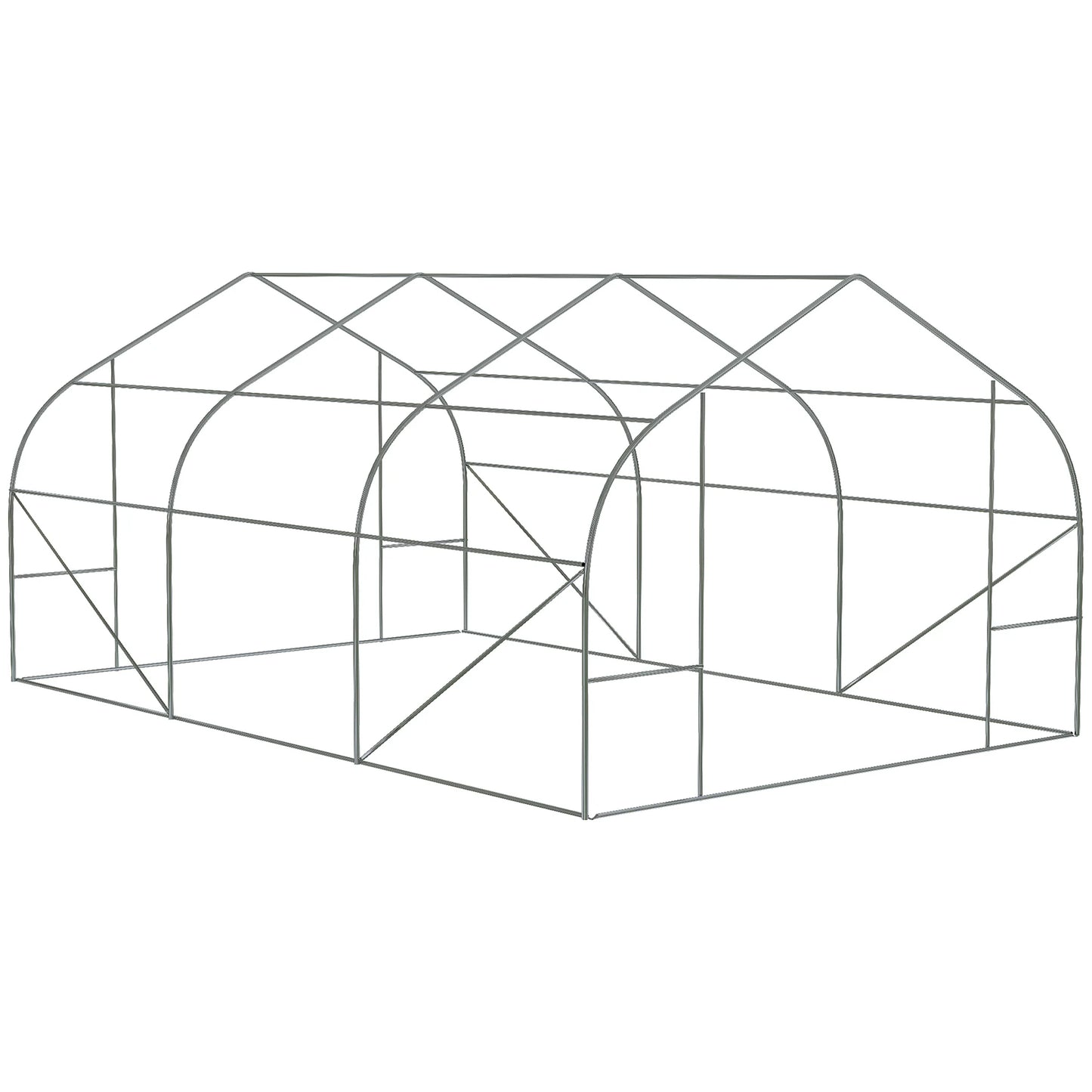 Outsunny Allseason Portable Weatherproof Greenhouse Shelter Walkin Garden Growth House