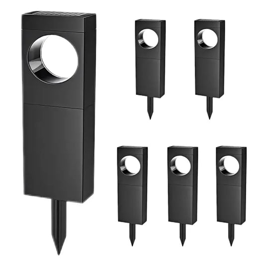 KPSTEK Solar LED Pathway Lights 4 Pack Auto On Off for Dusk to Dawn Outdoor Lighting