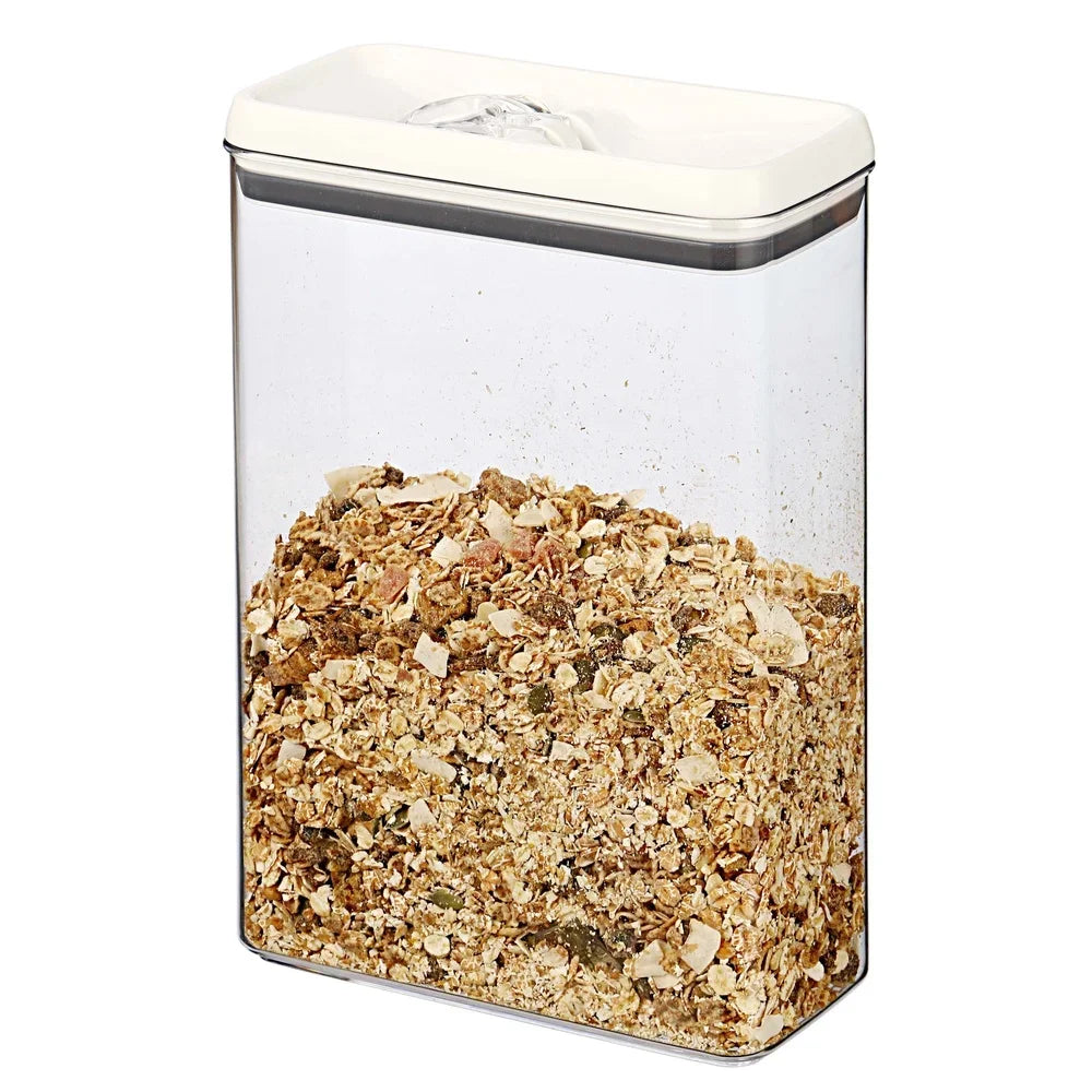 Airtight Clear Food Storage Container With Flip Tite Lid Rectangular Kitchen BPA Free