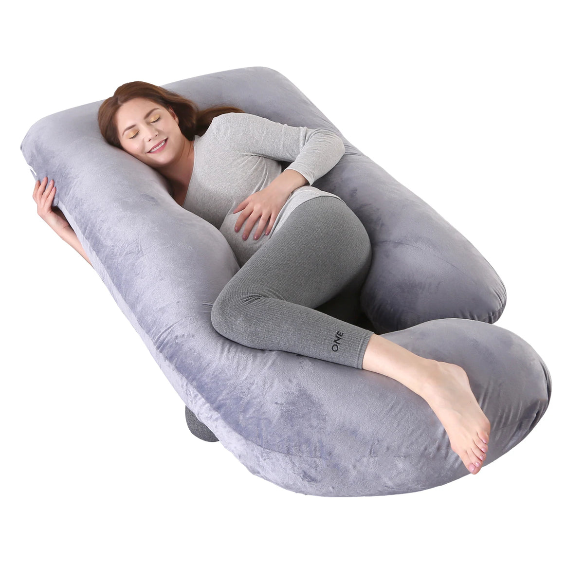 G Shaped Pregnancy Pillow for Maternity Sleep and Full Body Support