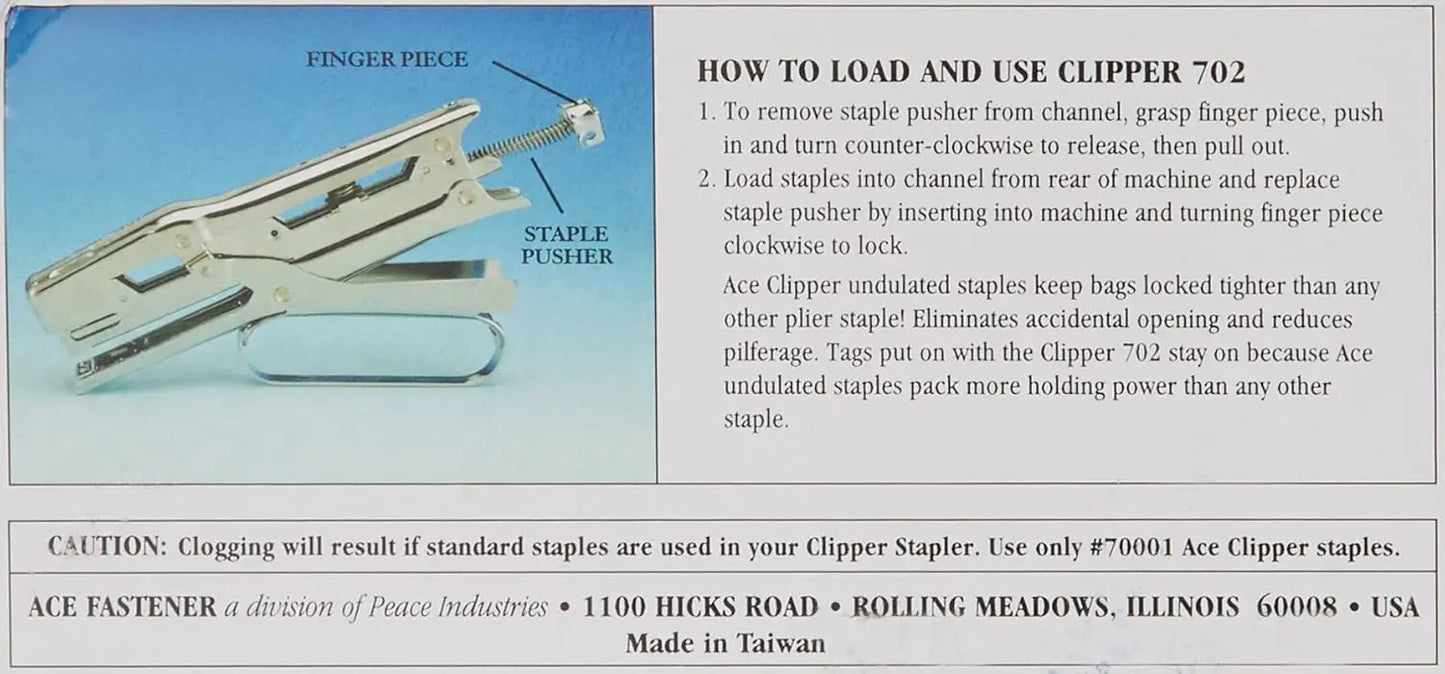 Lightweight Chrome Stapler With 210 Staple Capacity For Office