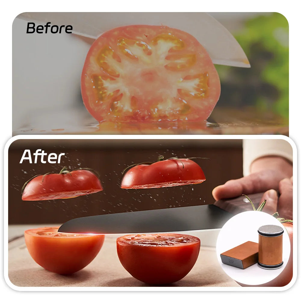 Rolling Knife Sharpener 15 And 20 Degree Magnetic Kit