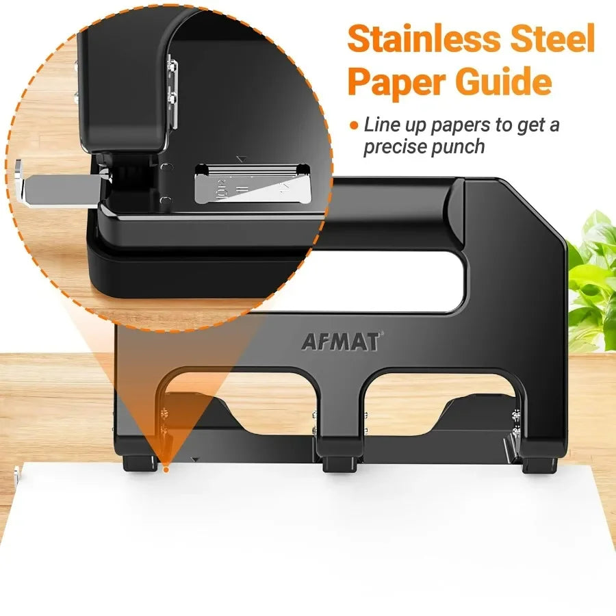 AFMAT Heavy Duty 3 Hole Binder Punch