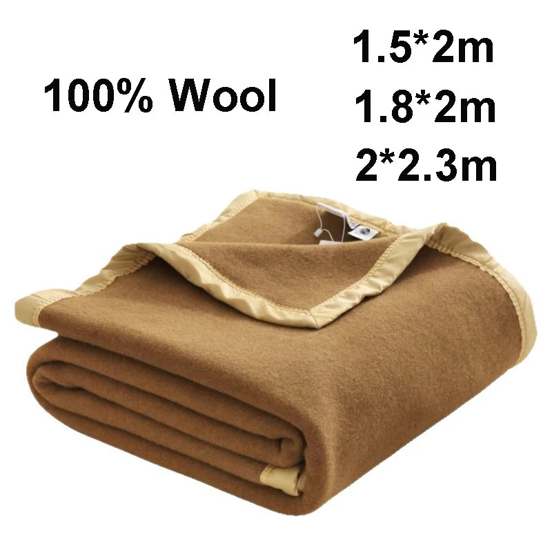 Wool Cashmere Blend Blanket 80 Percent Wool 20 Percent Cashmere All Season Cozy