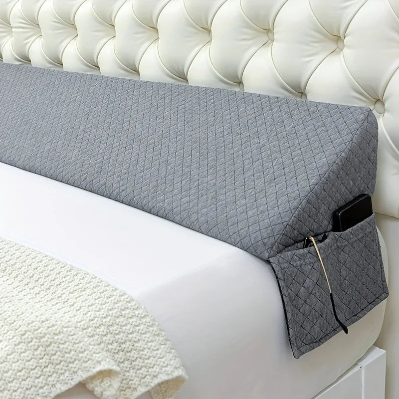 Bed Wedge Pillow Memory Foam Adjustable Gap Filler For Backrest