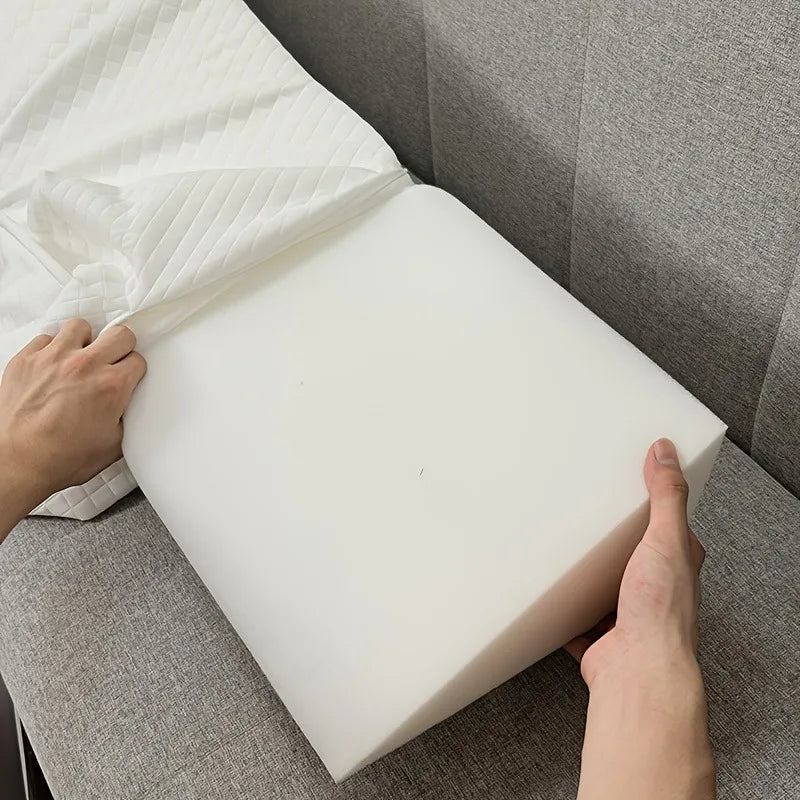 Bed Wedge Pillow Memory Foam Adjustable Gap Filler For Backrest