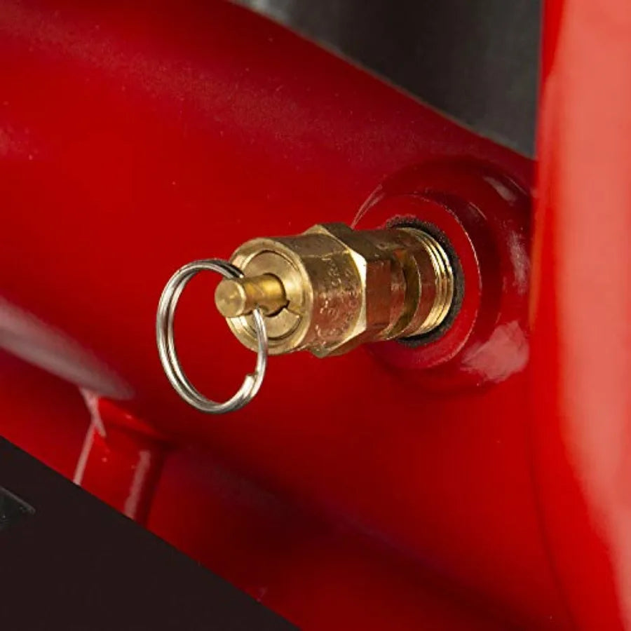 Oil Free Twin Tank Portable Air Compressor One Third HP Quiet For Tire Inflation Nailing Painting