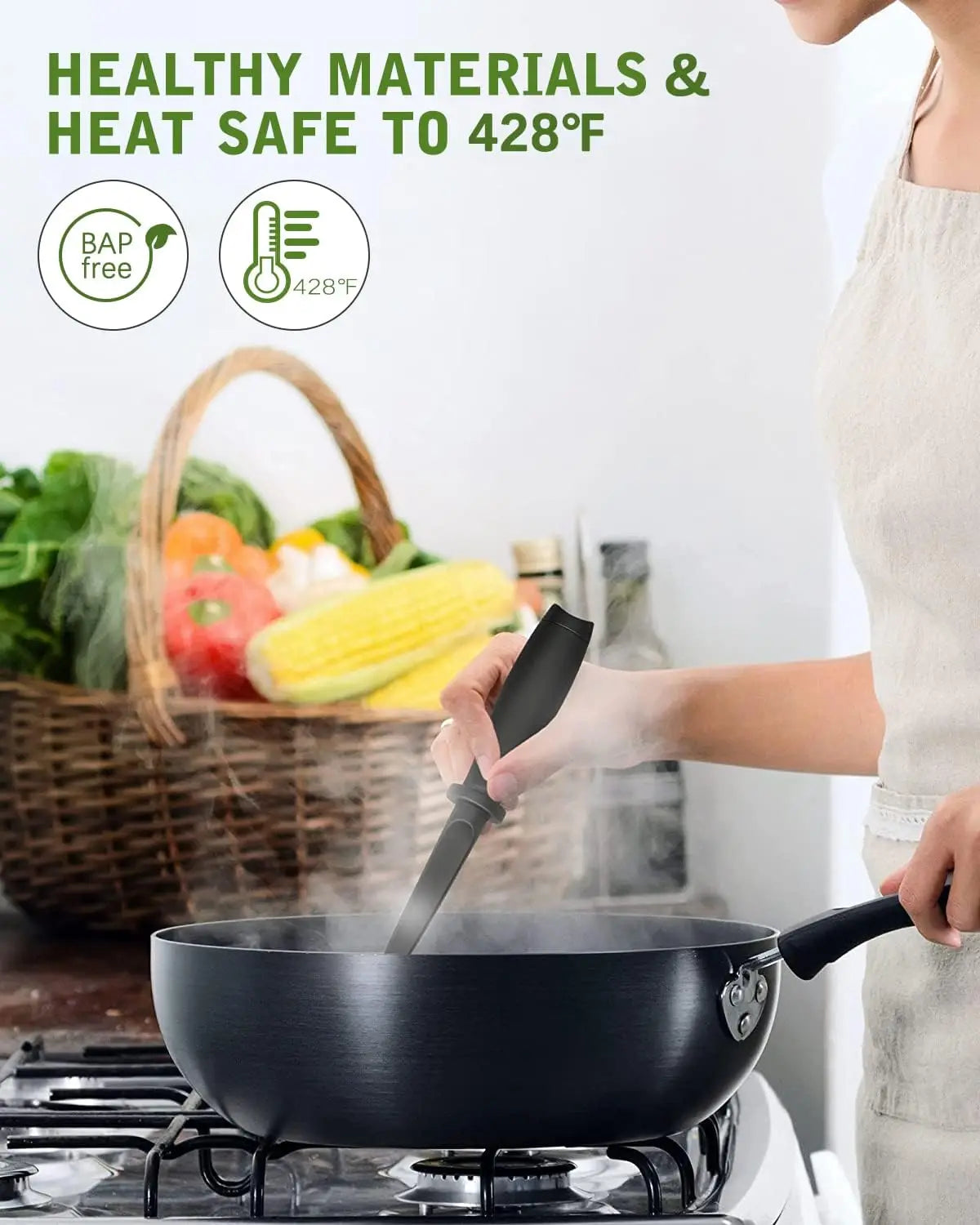 Upgrade Meat Chopper With Heat Resistant Nylon Blades Hamburger Smasher